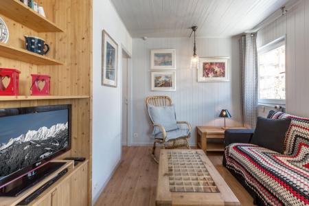 Vakantie in de bergen Appartement 3 kamers 4 personen (BISO23) - Résidence Bison - La Clusaz - Woonkamer