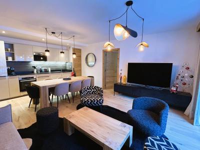 Holiday in mountain resort 4 room apartment 6 people (CHOUETTE) - Résidence Blanc Mont-Blanc - Chamonix - Living room