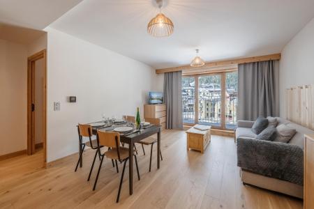 Vacanze in montagna Appartamento 2 stanze per 4 persone (FOEHN) - Résidence Blanc Mont-Blanc - Chamonix - Soggiorno