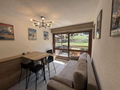 Holiday in mountain resort Studio cabin 4 people (039) - Résidence Bois Gentil B - Auris en Oisans - Living room