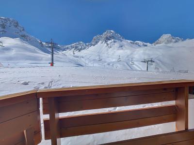 Vacaciones en montaña Estudio -espacio montaña- para 4 personas (5) - Résidence Borsat - Tignes - Terraza