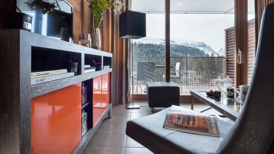 Urlaub in den Bergen Résidence Boutique Le Centaure - Flaine - Wohnzimmer