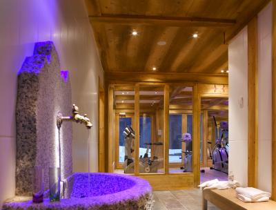 Vacances en montagne Résidence Boutique Le Hameau de Pierre Blanche - Les Houches - Espace fitness