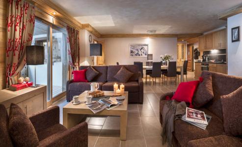 Каникулы в горах Résidence Boutique Les Chalets de Layssia - Samoëns - Салон