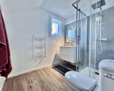 Vacanze in montagna Appartamento 4 stanze con mezzanino per 10 persone (13) - Résidence Briancelle A - Serre Chevalier - Bagno con doccia