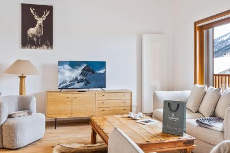 Holiday in mountain resort 4 room apartment 6 people (Gariguette) - Résidence Caeli - Serre Chevalier - Living room