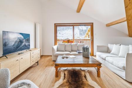 Holiday in mountain resort 4 room apartment 6 people (Gariguette) - Résidence Caeli - Serre Chevalier - Living room