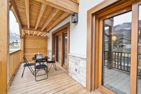 Vacaciones en montaña Apartamento dúplex 4 piezas 8 personas (Le Cocon) - Résidence Caeli - Serre Chevalier - Balcón