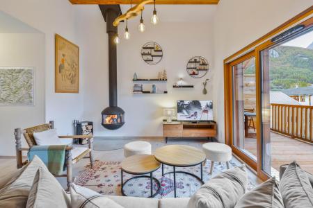 Vakantie in de bergen Appartement 4 kamers 6 personen (Le Malt C22) - Résidence Caeli - Serre Chevalier - Woonkamer