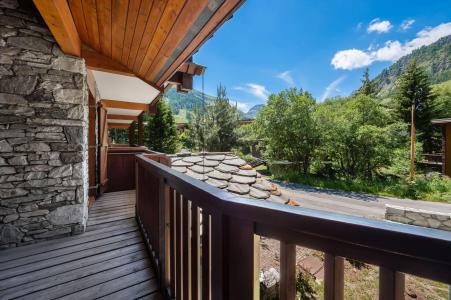 Vacanze in montagna Appartamento 3 stanze con mezzanino per 7 persone (23) - Résidence Calabourdane - Val d'Isère - Balcone
