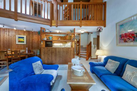 Vakantie in de bergen Appartement 3 kamers mezzanine 7 personen (23) - Résidence Calabourdane - Val d'Isère - Woonkamer