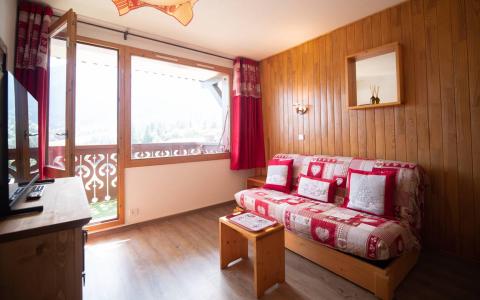 Holiday in mountain resort 2 room apartment 4 people (G468) - Résidence Camarine - Valmorel - Living room