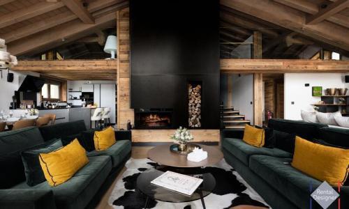 Rent in ski resort 8 room chalet 12 people (393m²) - Résidence Canyon Lodge - Courchevel - Summer outside