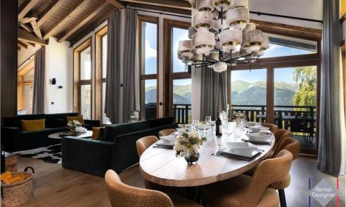 Rent in ski resort 8 room chalet 12 people (393m²) - Résidence Canyon Lodge - Courchevel - Summer outside