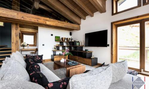 Rent in ski resort 8 room chalet 12 people (393m²) - Résidence Canyon Lodge - Courchevel - Summer outside