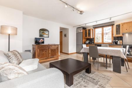 Vakantie in de bergen Appartement 2 kamers 4 personen (CAPU03) - Résidence Capucines - La Clusaz - Woonkamer