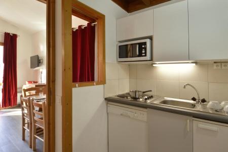 Vacaciones en montaña Apartamento 2 piezas mezzanine para 5 personas (48) - Résidence Carène - La Plagne - Kitchenette