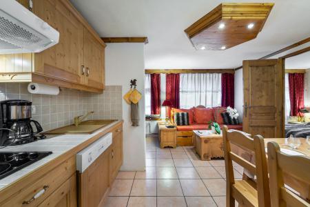 Urlaub in den Bergen 2-Zimmer-Appartment für 4 Personen (109) - Résidence Caribou - Courchevel - Kochnische