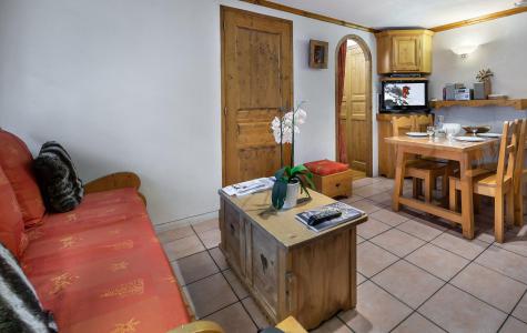 Vakantie in de bergen Appartement 2 kamers 4 personen (109) - Résidence Caribou - Courchevel - Woonkamer