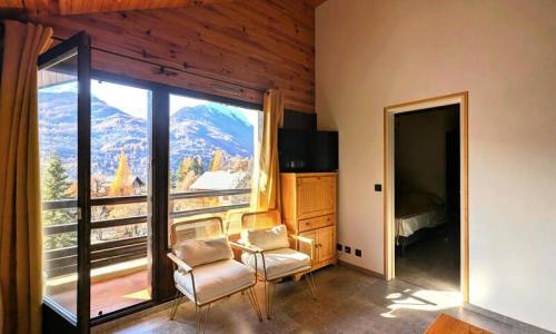 Vacanze in montagna Appartamento 3 stanze per 6 persone (60m²) - Résidence Carlines - Pelvoux - Soggiorno
