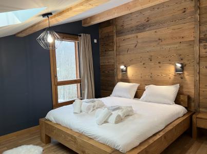 Urlaub in den Bergen 5 Zimmer Maisonettewohnung für 8 Personen - Résidence Carmine Lodge - Les Gets - Schlafzimmer