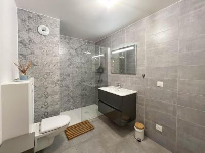 Vacances en montagne Studio cabines 4 personnes - Résidence Carmine Lodge - Les Gets - Salle d'eau