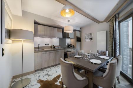Urlaub in den Bergen 2-Zimmer-Appartment für 4 Personen (133) - Résidence Carré Blanc - Courchevel - Küche