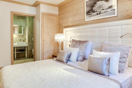 Urlaub in den Bergen 3-Zimmer-Appartment für 4 Personen (130) - Résidence Carré Blanc - Courchevel - Schlafzimmer