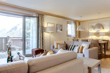 Urlaub in den Bergen 4-Zimmer-Appartment für 6 Personen (121) - Résidence Carré Blanc - Courchevel - Wohnzimmer