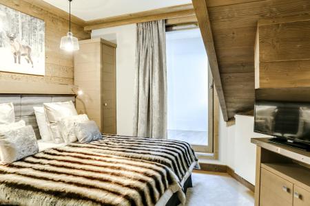 Urlaub in den Bergen 4-Zimmer-Appartment für 6 Personen (140) - Résidence Carré Blanc - Courchevel - Schlafzimmer