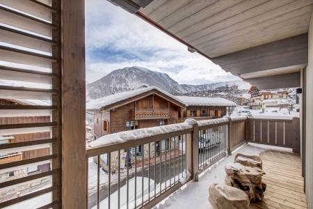 Urlaub in den Bergen 5-Zimmer-Appartment für 8 Personen (233) - Résidence Carré Blanc - Courchevel - Balkon