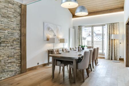 Urlaub in den Bergen 6 Zimmer Maisonettewohnung für 11 Personen (250) - Résidence Carré Blanc - Courchevel - Wohnzimmer