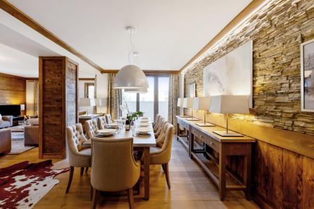 Vacances en montagne Appartement duplex 5 pièces 12 personnes (370) - Résidence Carré Blanc - Courchevel - Séjour