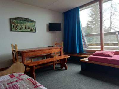 Holiday in mountain resort Studio sleeping corner 4 people (648) - Résidence Cascade - Les Arcs - Living room