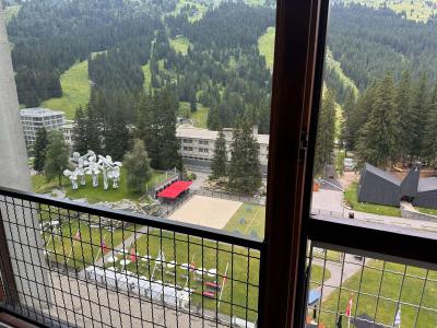 Holiday in mountain resort 3 room apartment 6 people (J8) - Résidence Cassiopée - Flaine - Balcony