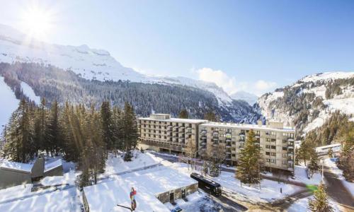 Аренда на лыжном курорте Апартаменты 2 комнат 6 чел. (Sélection 50m²-7) - Résidence Cassiopée - Maeva Home - Flaine - летом под открытым небом