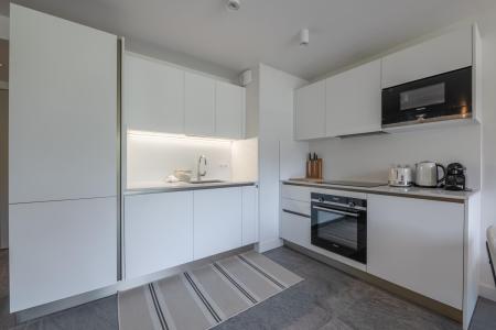 Urlaub in den Bergen 3-Zimmer-Appartment für 4 Personen - Résidence Castorettes - Chamonix - Küche