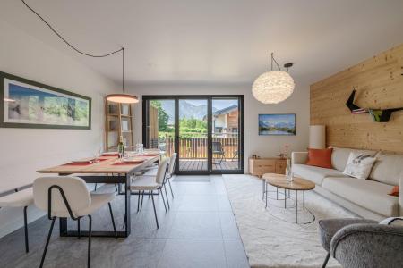 Urlaub in den Bergen 3-Zimmer-Appartment für 4 Personen - Résidence Castorettes - Chamonix - Wohnzimmer