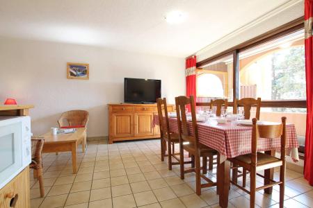 Vakantie in de bergen Appartement 2 kamers bergnis 6 personen (202) - Résidence Central Parc 2 - Serre Chevalier - Woonkamer