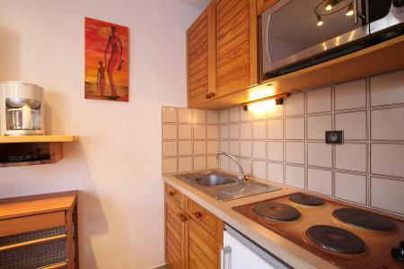 Urlaub in den Bergen Studio Schlafnische 3 Personen (102) - Résidence Central Parc 3 - Serre Chevalier - Kochnische