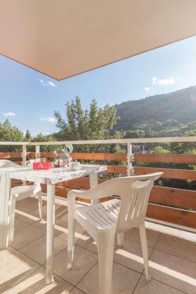 Urlaub in den Bergen 2-Zimmer-Appartment für 4 Personen (21) - Résidence Central Parc Neige B - Serre Chevalier - Terrasse