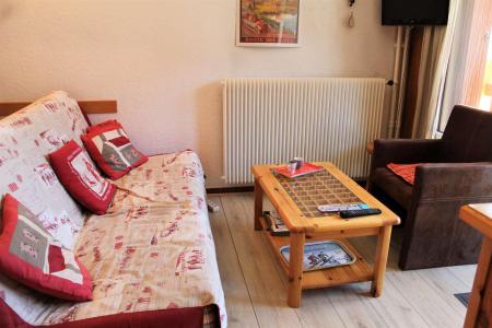 Urlaub in den Bergen Studio Schlafnische 4 Personen (045) - Résidence Centre Vars - Vars - Wohnzimmer