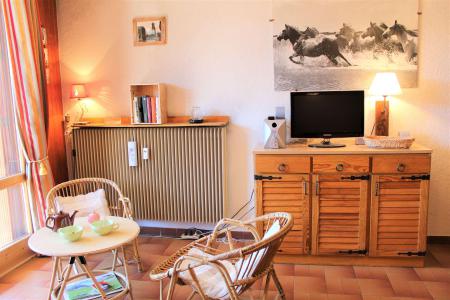 Urlaub in den Bergen Studio Schlafnische 4 Personen (086) - Résidence Centre Vars - Vars - Wohnzimmer