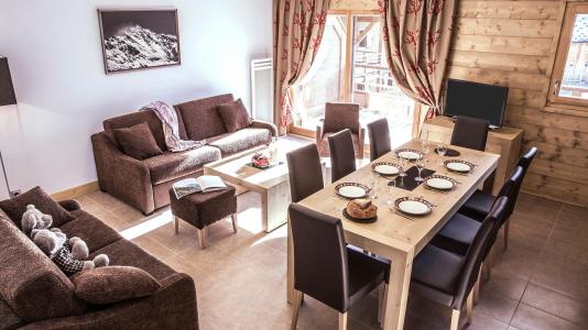 Urlaub in den Bergen Résidence CGH Boutique La Grange Aux Fées - Valmorel - Esszimmer
