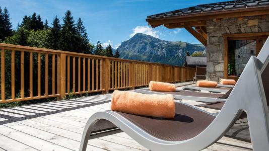 Urlaub in den Bergen Résidence CGH Boutique Léana - Les Carroz - Draußen im Sommer