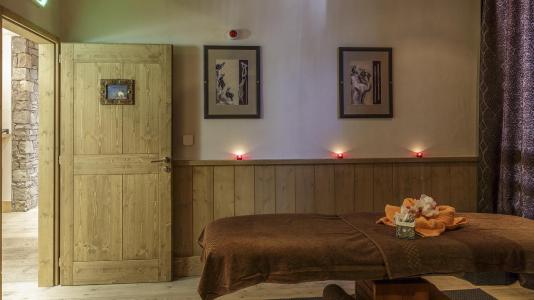 Urlaub in den Bergen Résidence CGH Boutique Léana - Les Carroz - Wohnzimmer