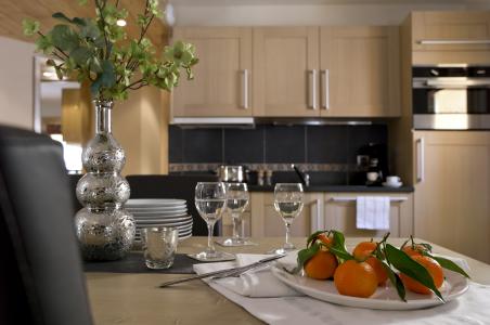 Vakantie in de bergen Résidence CGH Le Chalet les Marmottons - La Rosière - Keuken