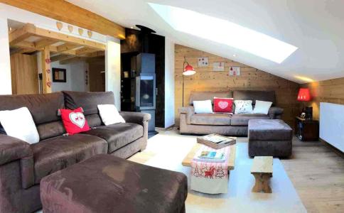 Urlaub in den Bergen 5-Zimmer-Appartment für 10 Personen - Résidence Chalet des Freinets - Châtel - Wohnzimmer