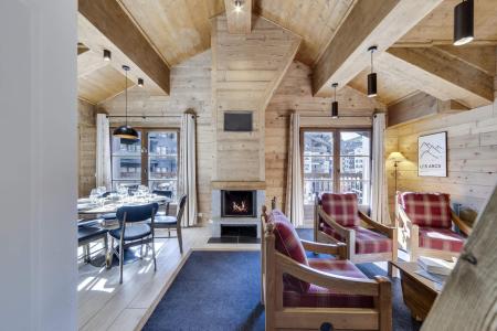 Vacanze in montagna Appartamento 3 stanze con mezzanino per 6 persone (630) - Résidence Chalet des Lys - Les Arcs - Soggiorno