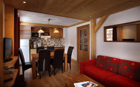 Holiday in mountain resort Résidence Chalet des Neiges Cîme des Arcs - Les Arcs - Living room